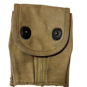 WWI US Military M1918 Pistol Magazine Pouch Colt M1911 Pistol Double Mag Pouch T